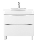 Am.Pm Тумба под раковину Like 80, напольная, белый глянец